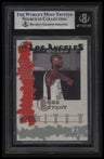 1996-97 Score Board Autographed Collection Kobe Bryant BGS 8.5