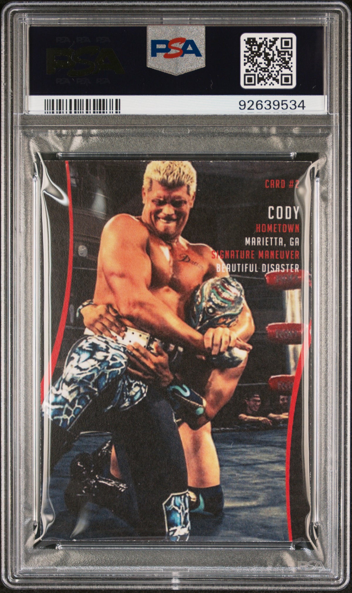 2018 Ring Of Honor All In Cody All In PSA 8