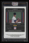 2022 Panini Three and Two Tom Glavine HOF Signature Swatches Platinum Blue #/1