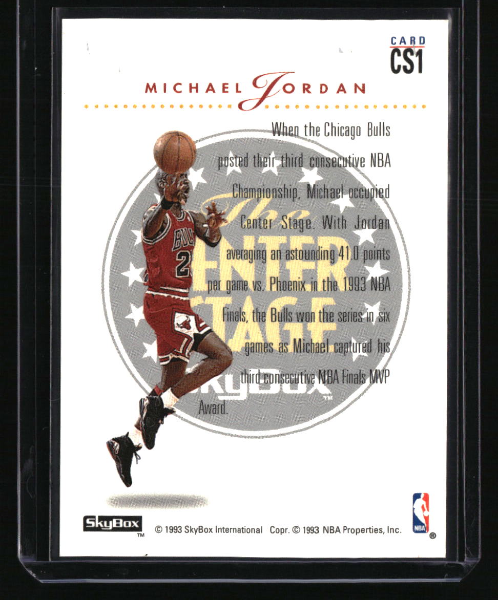 1993-94 SkyBox Premium Michael Jordan Center Stage