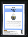 2025-26 Donruss Road to FIFA World Cup Nico Paz Blue Pyramids #/95