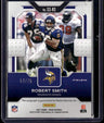 2021 Panini Prizm Robert Smith Sensational Signatures Prizm Blue Ice #/75