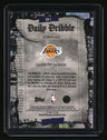 2025-26 Topps LeBron James The Daily Dribble Green Rainbow #/99