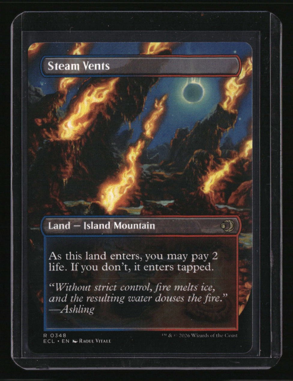 Lorwyn Eclipsed Steam Vents (Borderless)