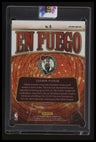 2024-25 Panini Select Jayson Tatum En Fuego Gold Prizm #/10