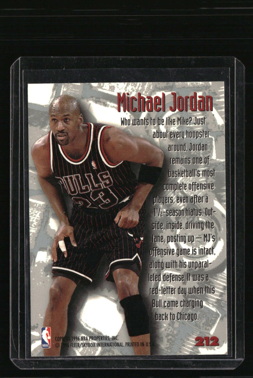1995-96 Metal Michael Jordan