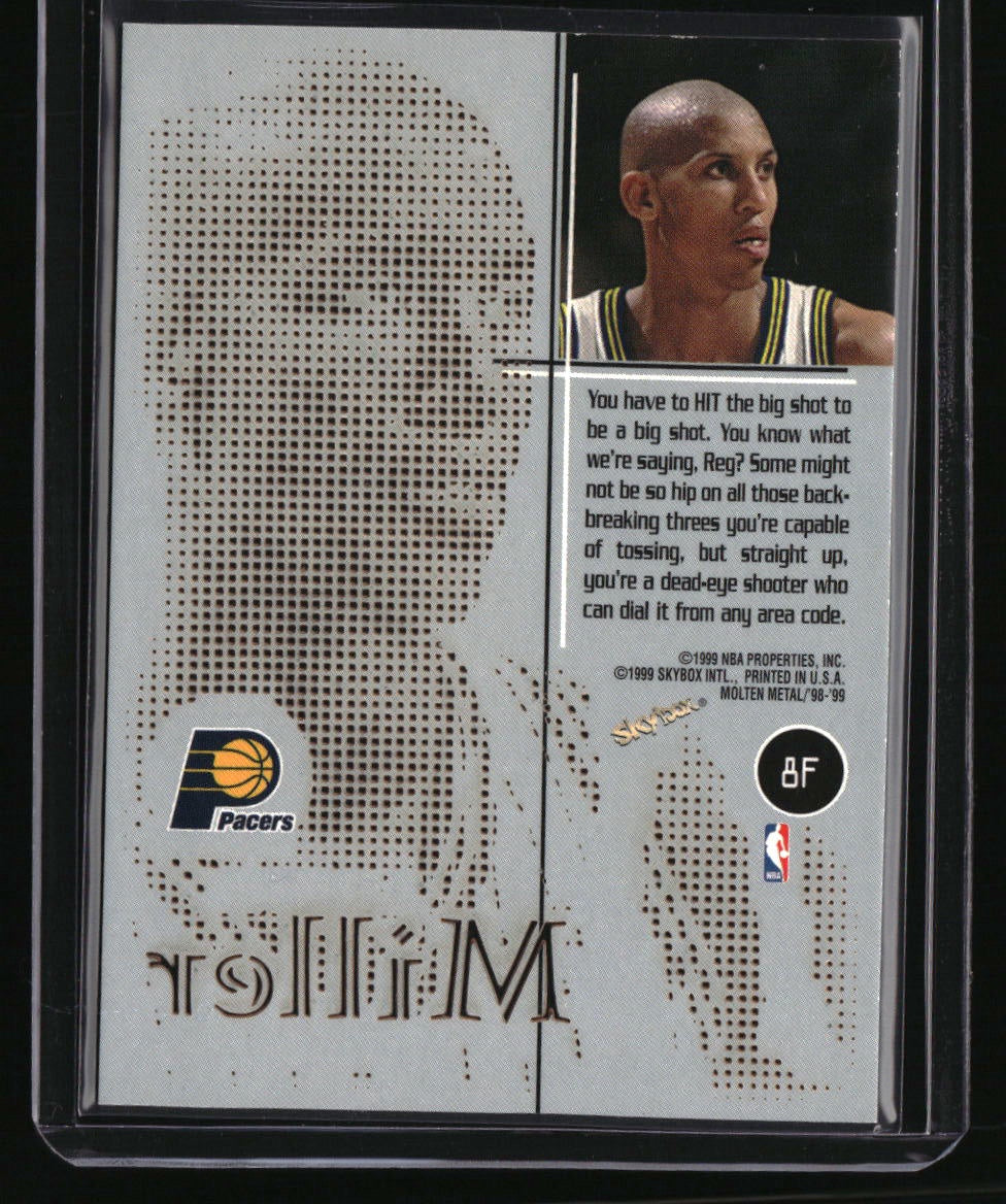 1998-99 SkyBox Molten Metal Reggie Miller Fusion