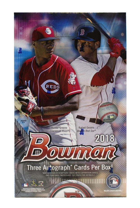 2018 Bowman Baseball Hobby Jumbo Box