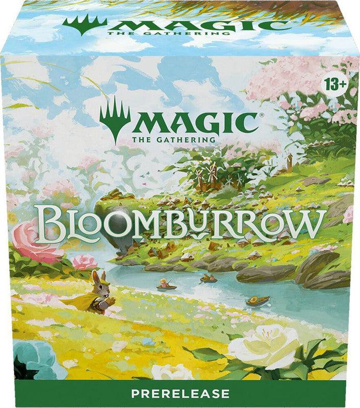 Box of MTG Bloomburrow cards