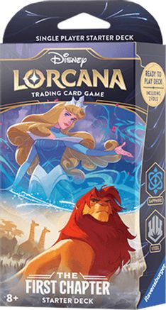 Disney Lorcana: The First Chapter Starter Deck (Sapphire and Steel)