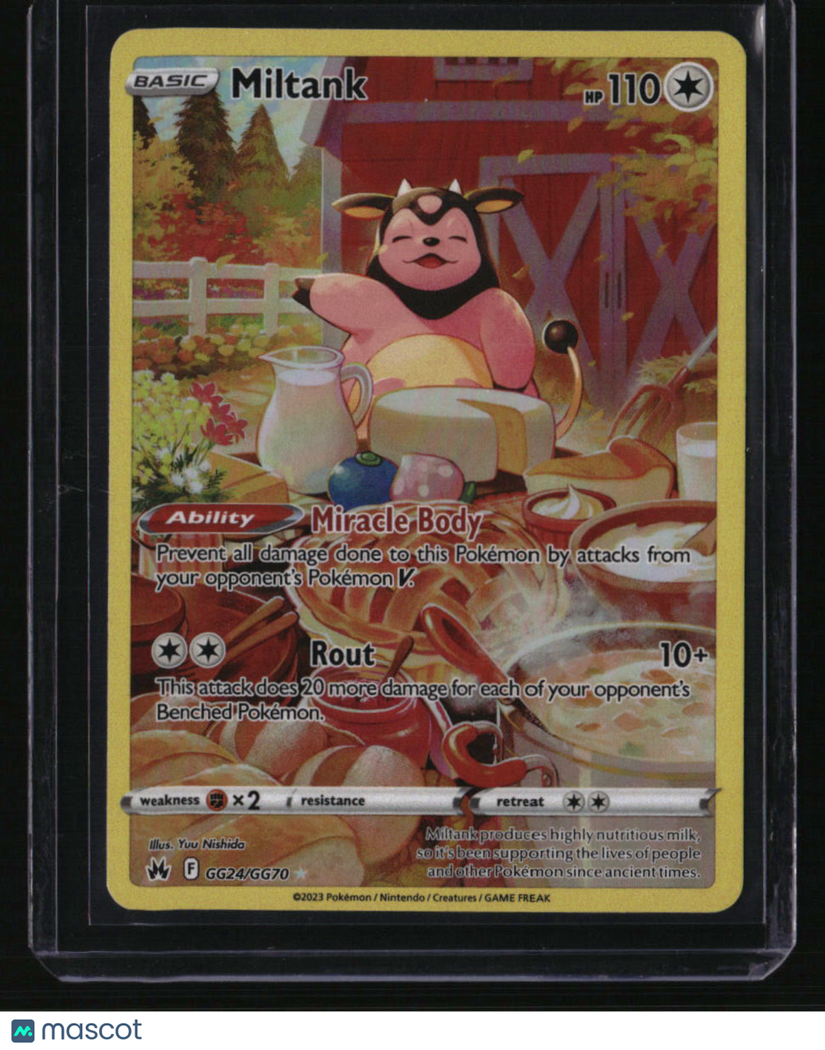 SWSH: Crown Zenith: Galarian Gallery Miltank