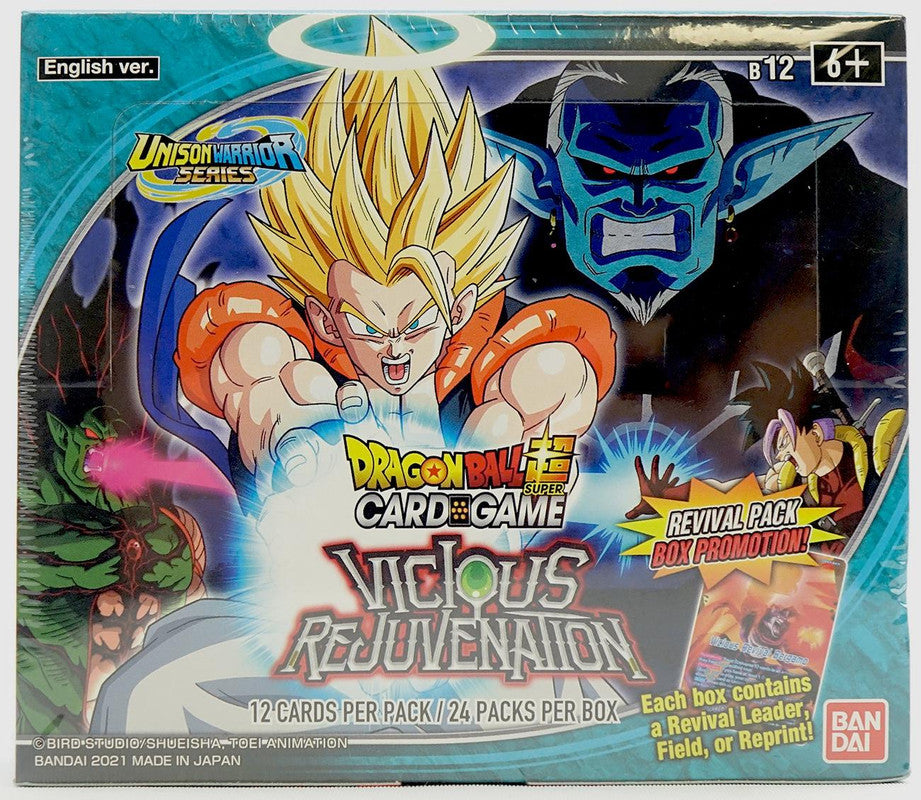 Dragon Ball Super: Unison Warriors 3 - Vicious Rejuvination Booster Box