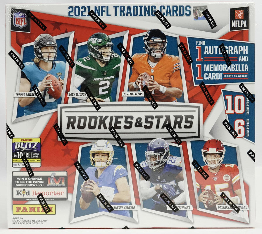 2021 Panini Rookies &amp; Stars Football Longevity Box (Exclusive Longevity Parallels!)