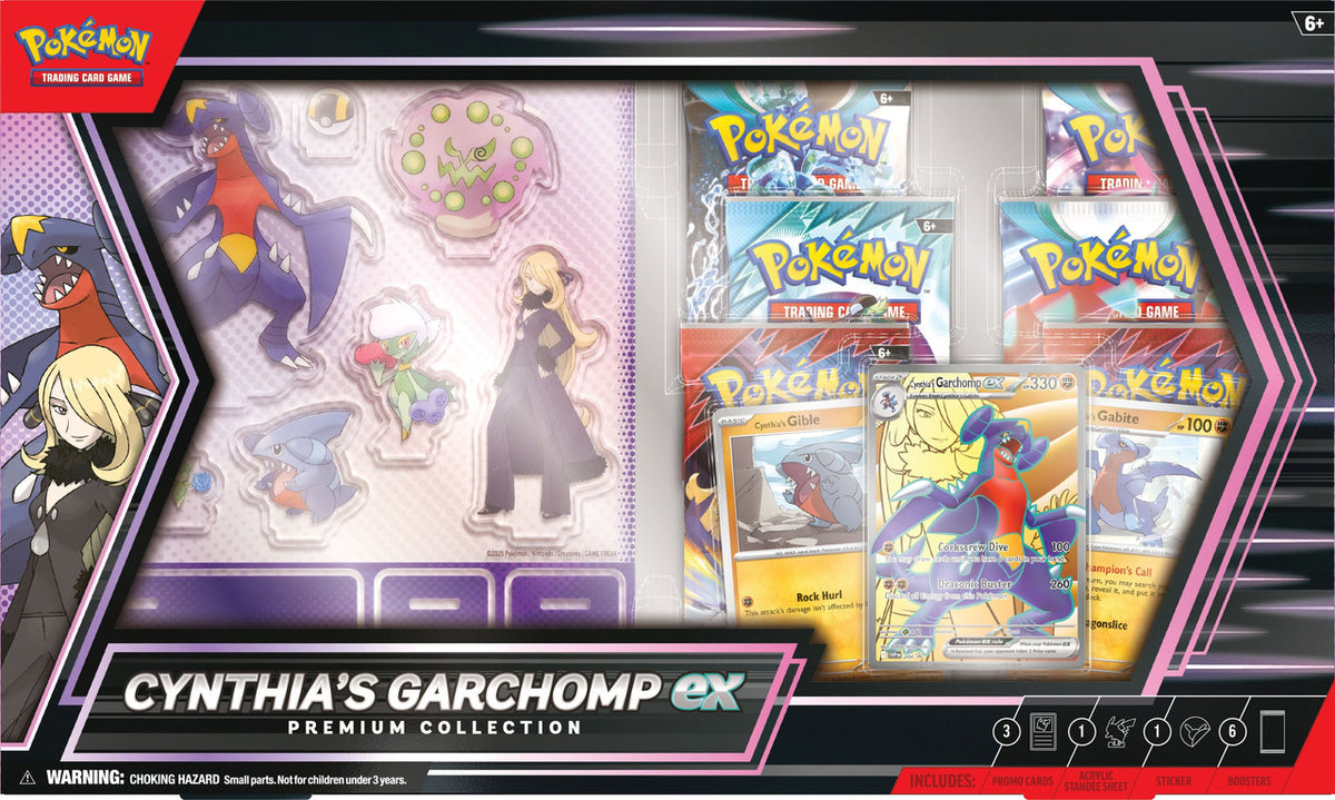 Pokemon TCG: Cynthias Garchomp EX Premium Collection Box