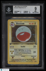 1999 Pokemon Jungle 1st Edition Electrode HOLO R BGS 9.0