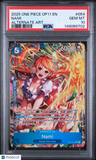 2025 One Piece Op11-A Fist Of Divine Speed Nami Alternate Art PSA 10