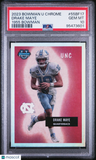 2023 Bowman University Chrome 1955 Bowman Drake Maye PSA 10