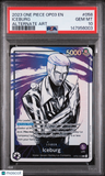 2023 One Piece Op03-Pillars Of Strength Iceburg Alternate Art PSA 10