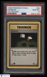 1999 Pokemon Fossil Gambler 1st Edition PSA 10