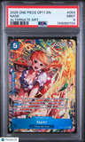 2025 One Piece Op11-A Fist Of Divine Speed Nami Alternate Art PSA 9