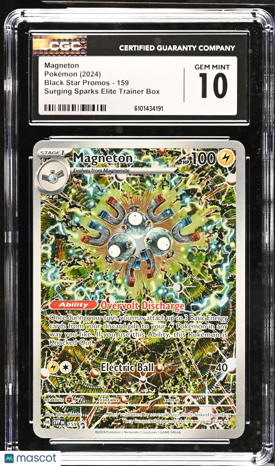 2024 Black Star Promos Magneton CGC 10