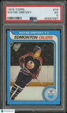 1979 Topps Wayne Gretzky PSA 5