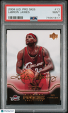 2004 Upper Deck Pro Sigs Lebron James PSA 9