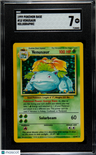1999 Pokemon Base Venusaur Holographic SGC 7