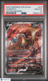 2022 Pokemon Japanese Sword & Shield Vstar Universe Fa/Entei V PSA 10