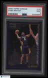 2000 Topps Chrome Kobe Bryant PSA 9