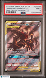 2020 Pokemon Sm Black Star Promo Umbreon & Darkrai Gx PSA 9