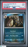 2025 Pokemon Pre En-Prismatic Evolutions Umbreon Master Ball Reverse Holo PSA 9