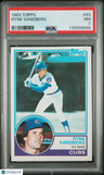 1983 Topps Ryne Sandberg PSA 7