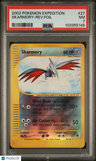 2002 Pokemon Expedition Skarmory-Rev.Foil PSA 7