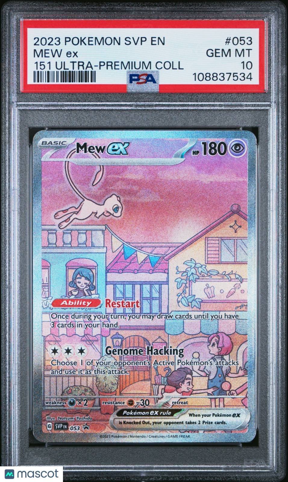 2023 Pokemon Svp En-Sv Black Star Promo Mew Ex 151 Ultra-Premium Coll PSA 10