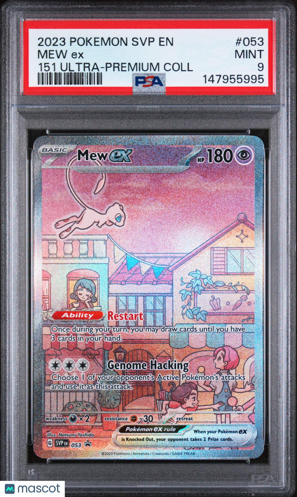 2023 Pokemon Svp En-Sv Black Star Promo Mew Ex 151 Ultra-Premium Coll PSA 9