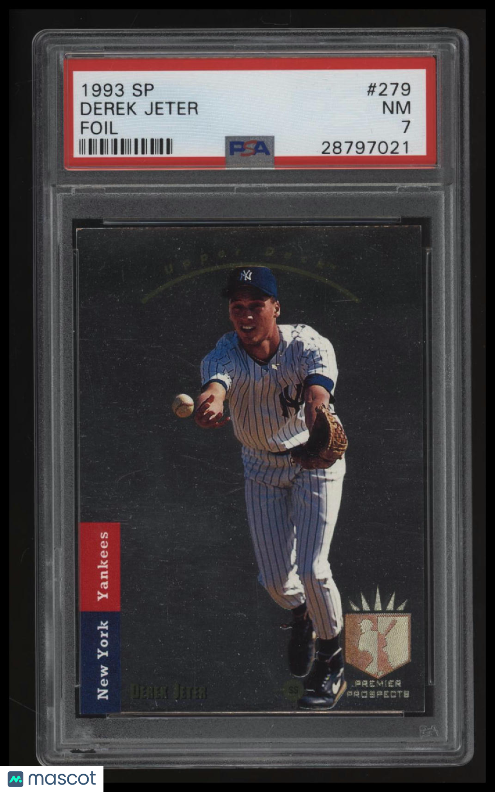 1993 Sp Derek Jeter Foil PSA 7