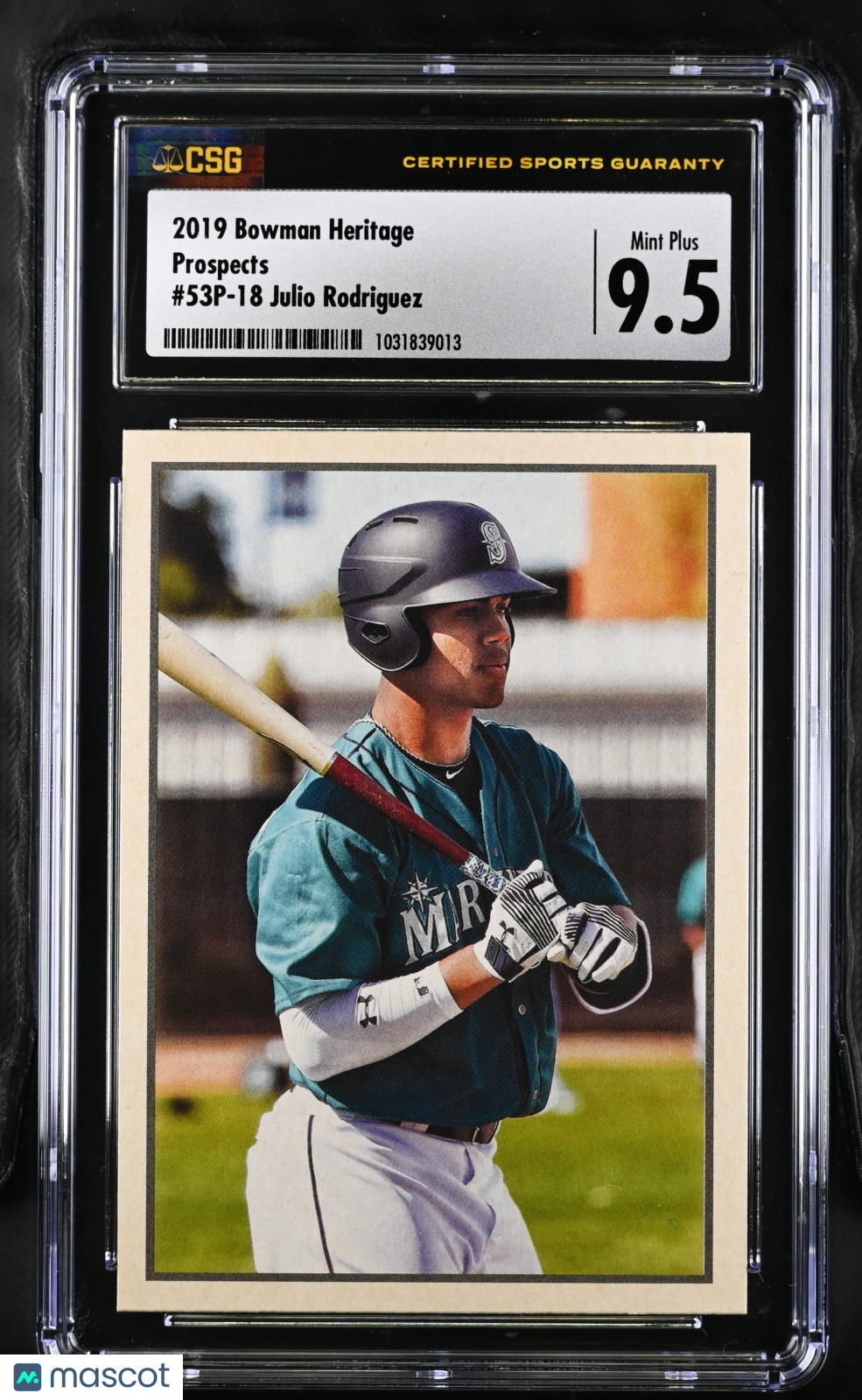 2019 Heritage Julio Rodriguez Prospects CGC 9.5