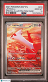 2024 Pokemon Ssp En-Surging Sparks Latias Ex Special Illustration Rare PSA 10