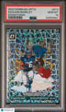 2023 Panini Donruss Optic Downtown! Saquon Barkley PSA 10