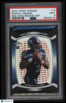 2012 Topps Chrome Red Zone Rookies Refractor Russell Wilson PSA 9
