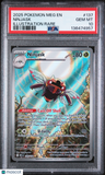 2025 Pokemon Meg En-Mega Evolution Ninjask Illustration Rare PSA 10