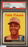 1958 Topps #420 Vada Pinson PSA 5