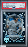 2024 Bowman Sterling Sterling Tek Jasson Dominguez Tek-Blue Refractor PSA 10