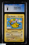 2016 Evolutions Flying Pikachu CGC 8