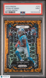 2023 Panini Prizm Jahmyr Gibbs Lazer Prizm PSA 9