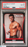 2018 Ring Of Honor All In Cody All In PSA 8