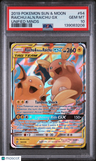 2019 Pokemon Sun & Moon Unified Minds Raichu/Aln.Raichu Gx Unified Minds PSA 10