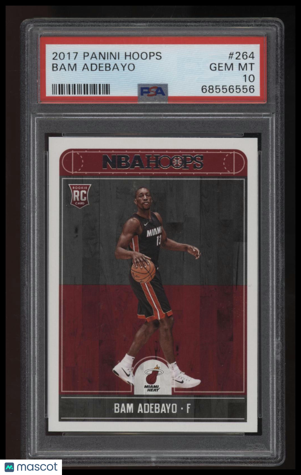 2017 Panini Hoops Bam Adebayo PSA 10
