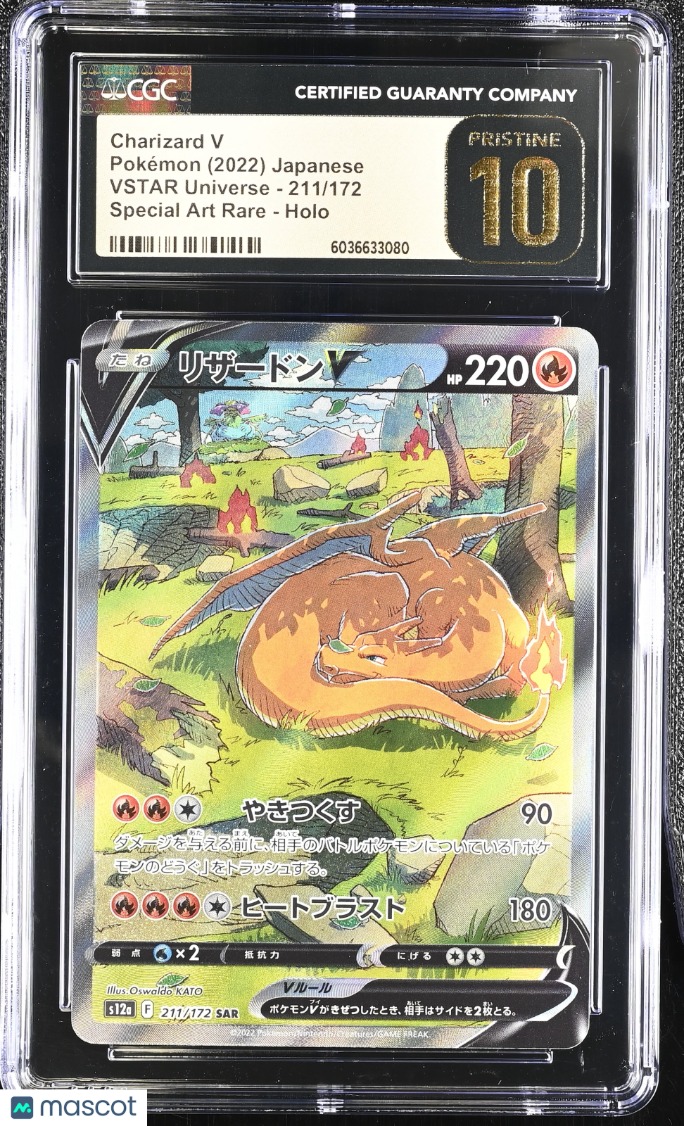 2022 VSTAR Universe Charizard V CGC Pristine 10